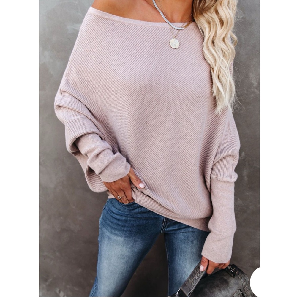 Vici ribbed cashmere blend sweater